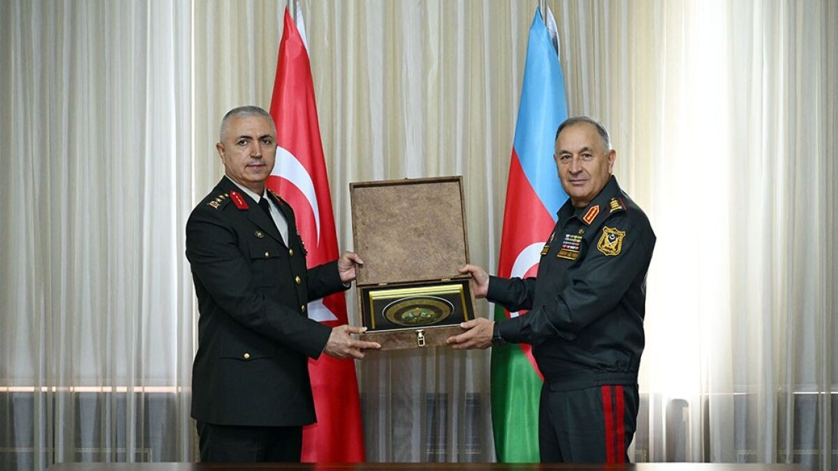 Karim Valiyev met with the delegation led by the Turkish general