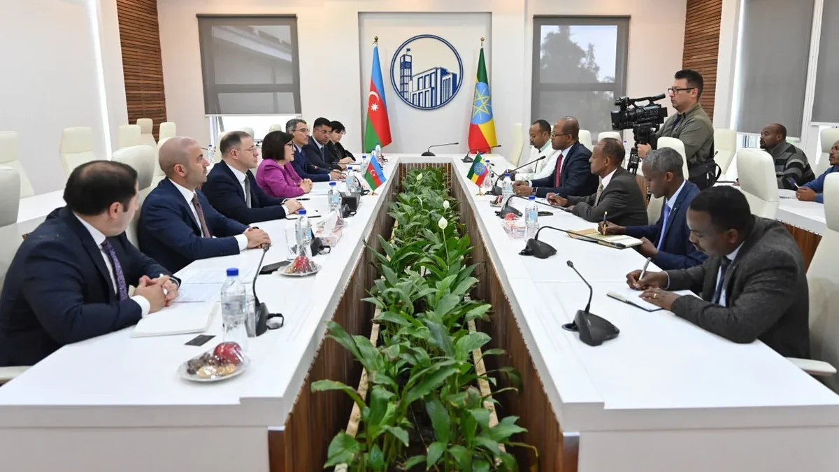 Relations between the parliaments of Azerbaijan and Ethiopia discussed