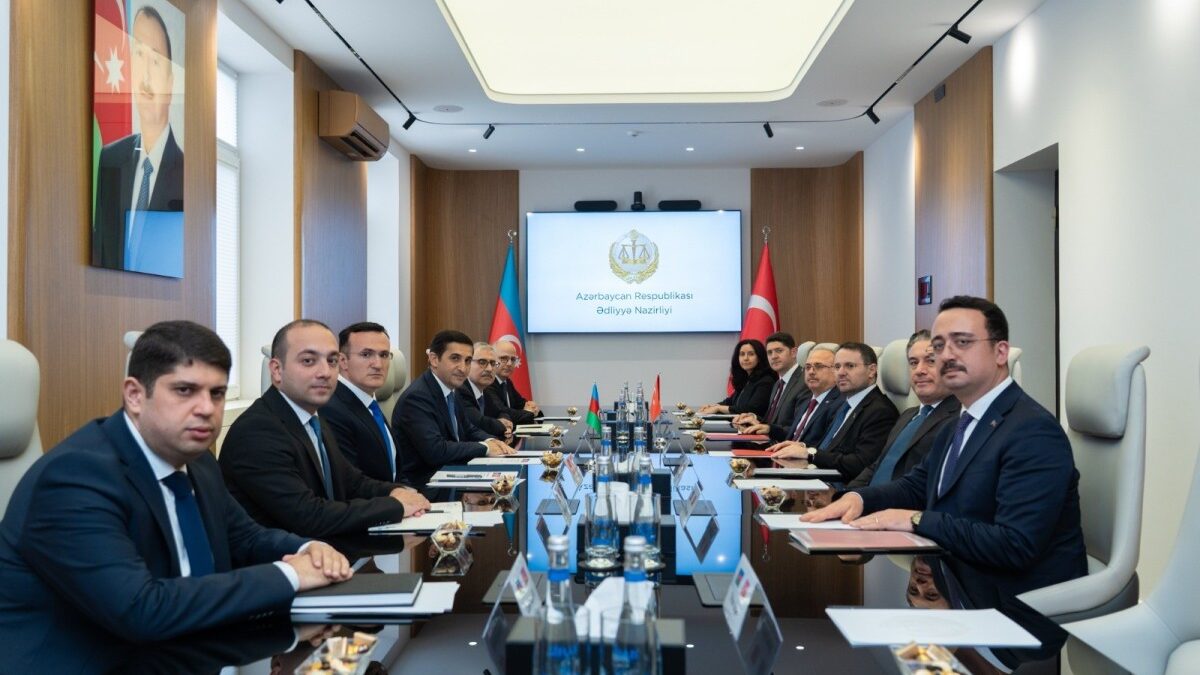 Farid Ahmadov met with the Minister of Justice of Turkey