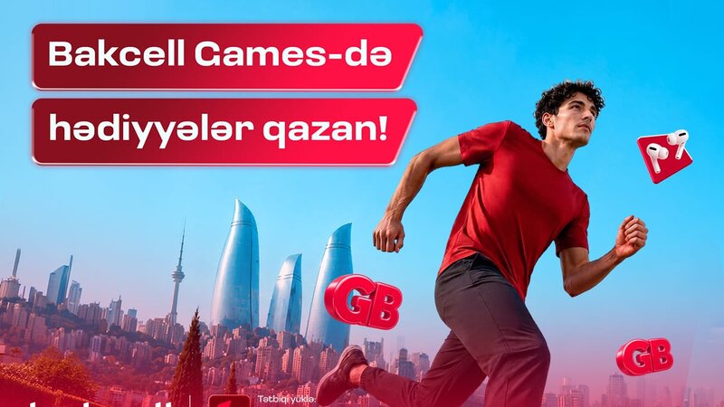 Win AirPods and 1 GB of internet every day in the Bakcell app