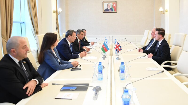 A meeting was held between Azerbaijani and British parliamentarians
