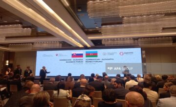 Azerbaijan-Slovakia business forum is being held in Baku