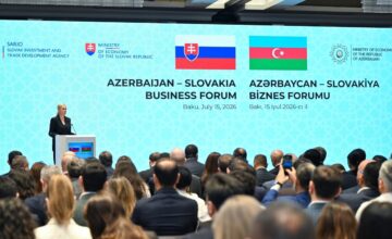 Azerbaijan-Slovakia business forum held in Baku – PHOTO – UPDATED