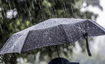 Heavy rain and hail expected – WARNING