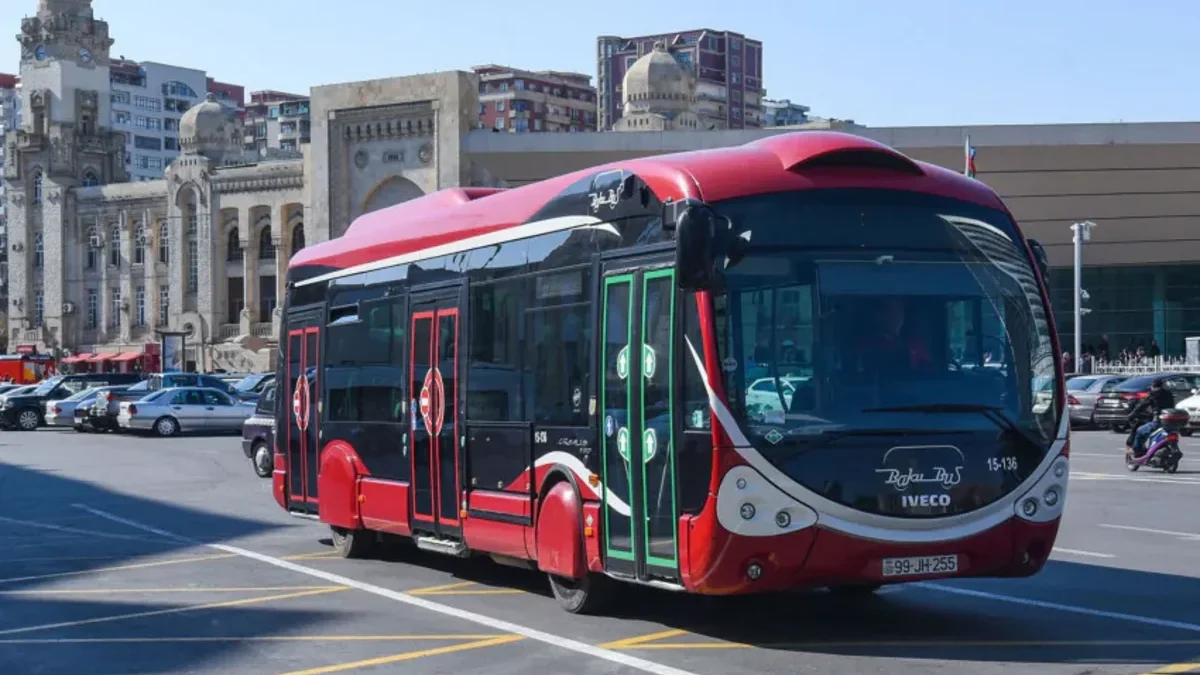 The route scheme of bus number 53 in Baku has been temporarily changed