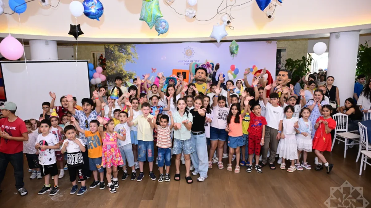 Heydar Aliyev Foundation held an event for children in need of care