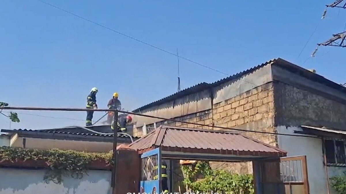 Fire occurred in Sumgayit – VIDEO