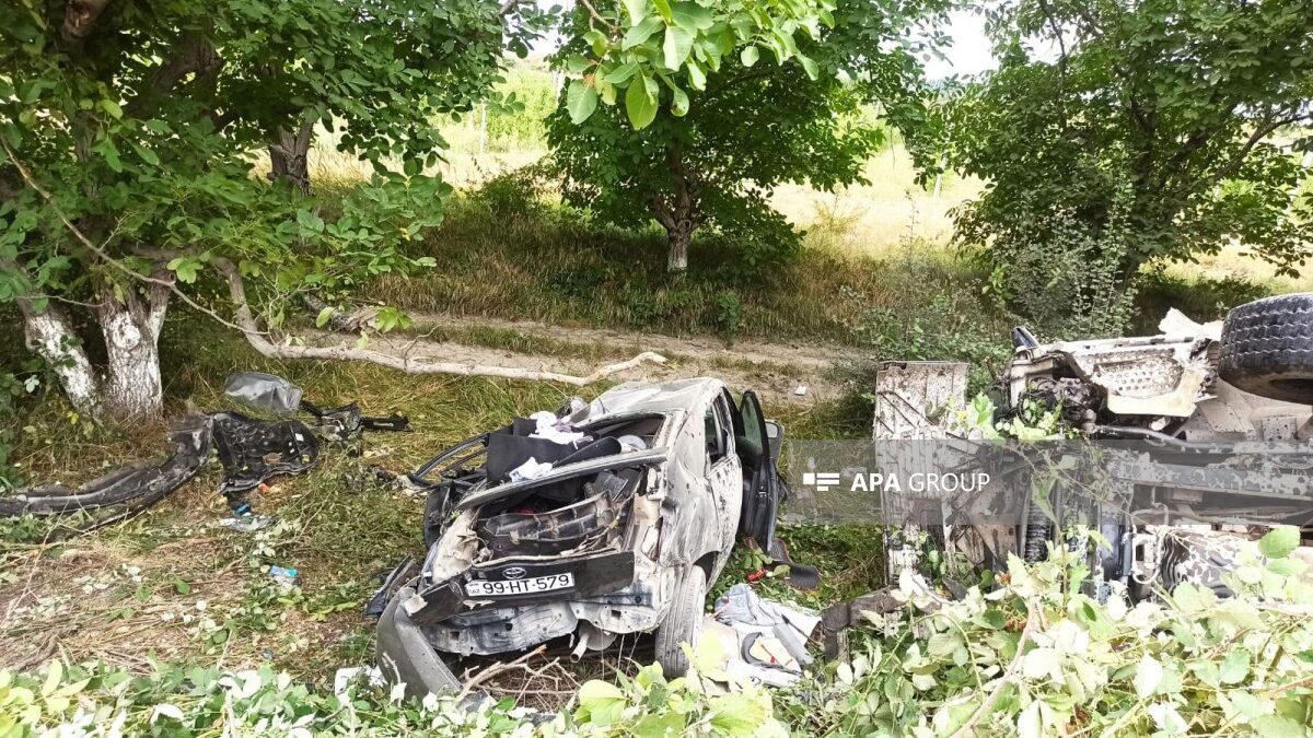 Chain-reaction accident on Baku-Quba road, 5 people injured – PHOTO – UPDATED