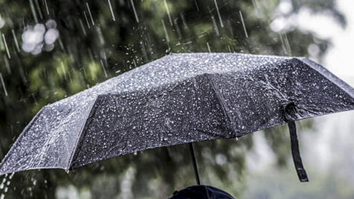 Rain and hail expected in some areas – WARNING