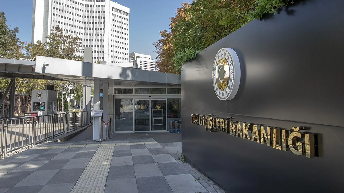 Ukrainian ambassador summoned to MFA regarding the shelling of a Turkish ship