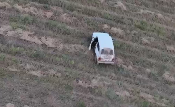 Suspect detained in connection with fires in Aghdam, intentional burning of fields revealed – VIDEO