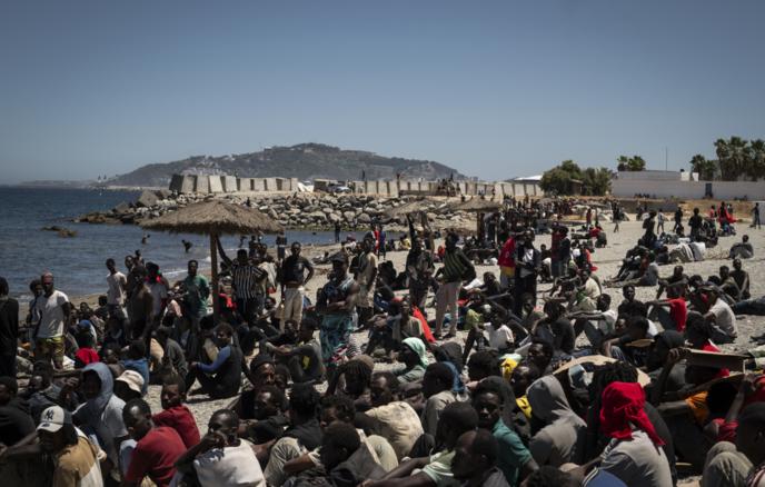 The number of migrants entering Ceuta has reached 80 thousand