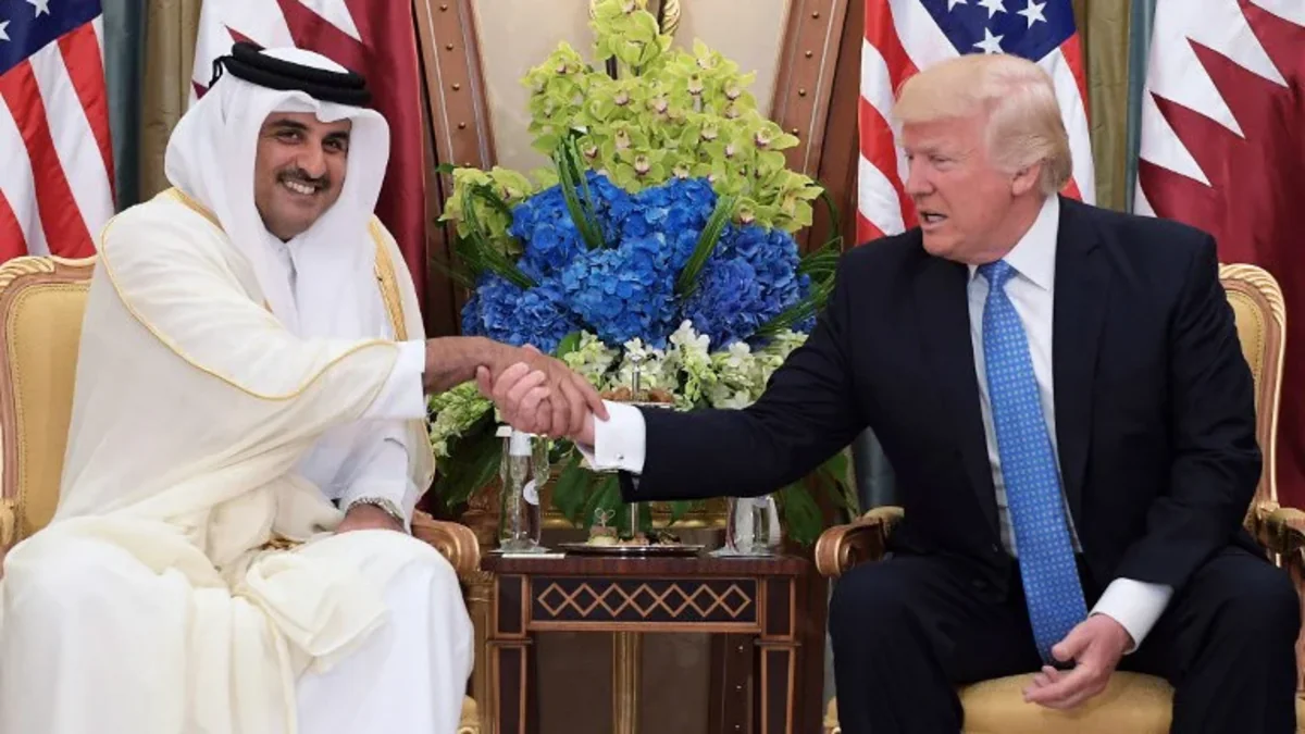 Al Thani discussed the reduction of tensions between the US and Iran with Trump
