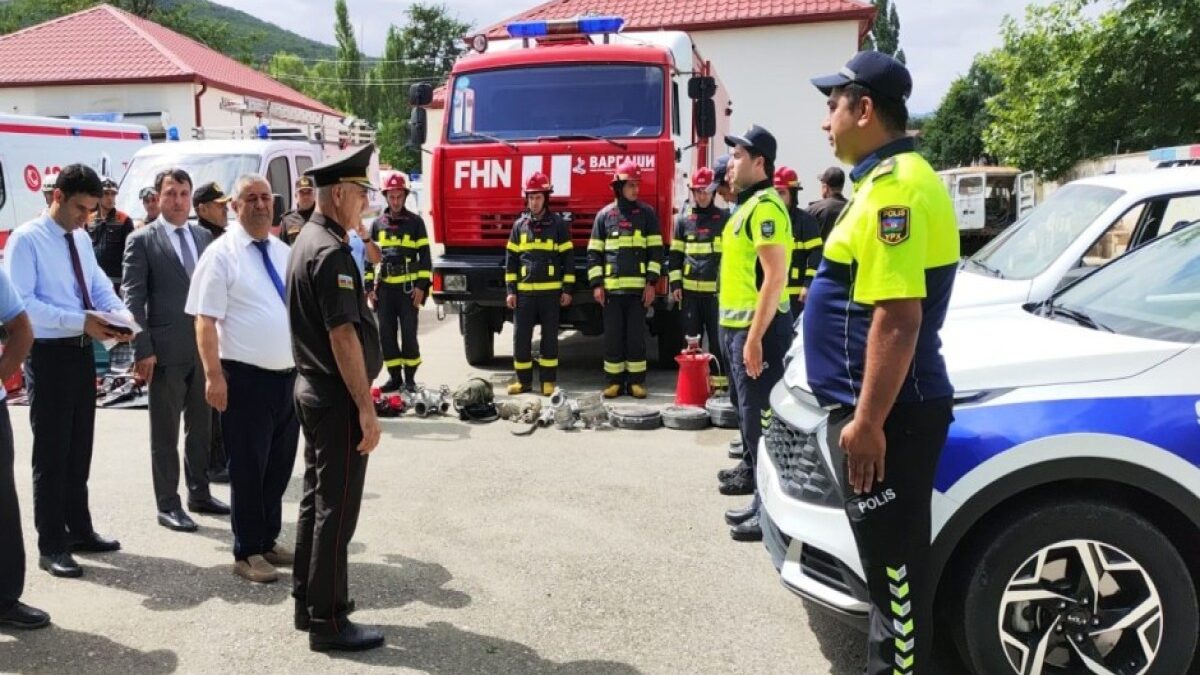 MES Sumgayit Regional Center held an exemplary civil defense exercise