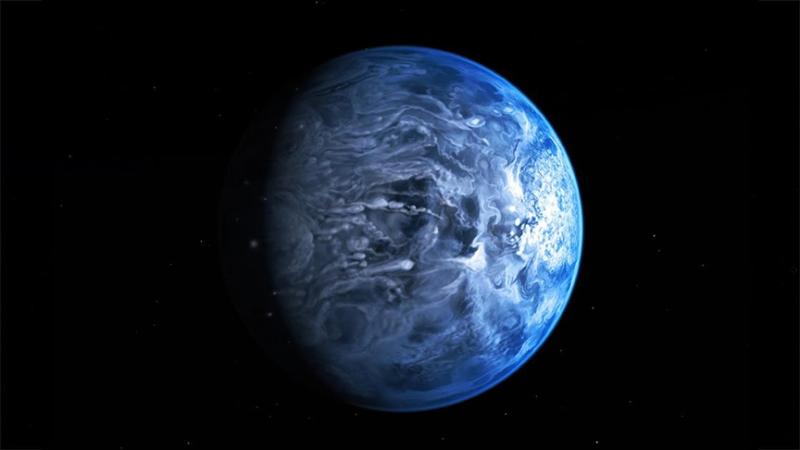A super-Earth with an atmosphere may have been discovered