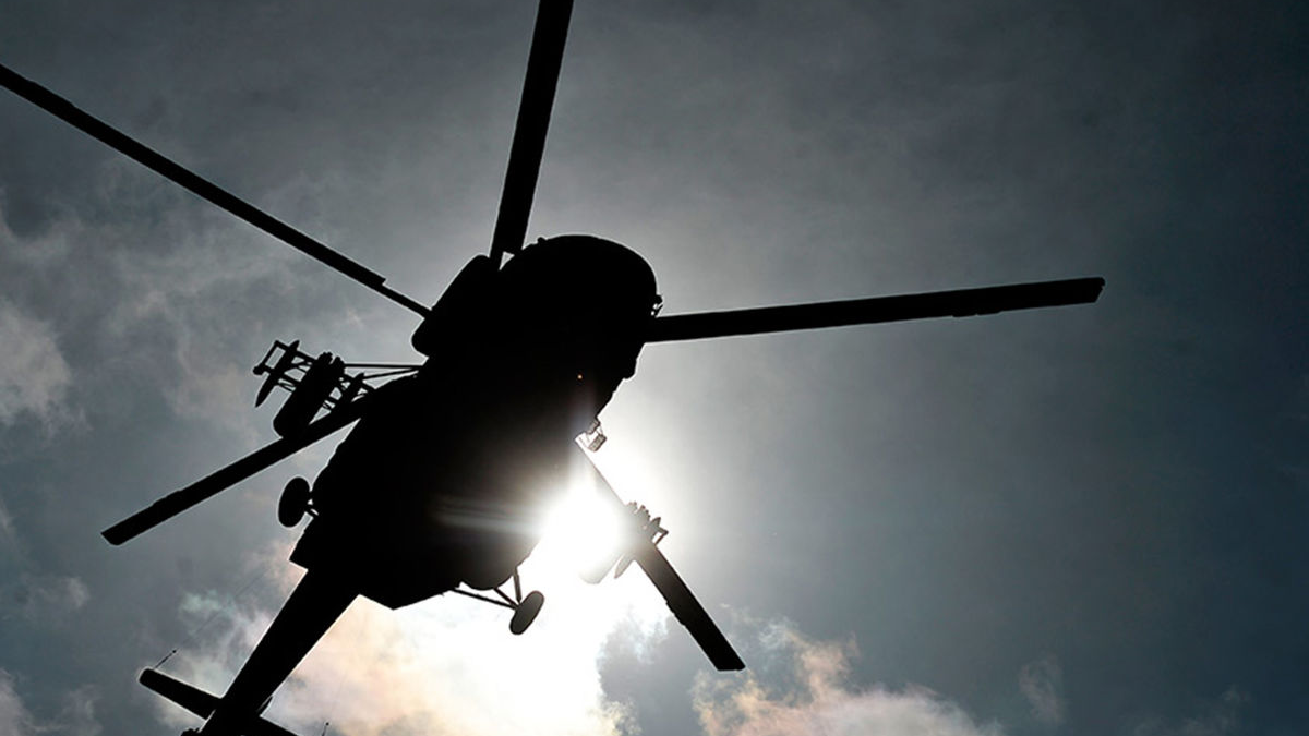 One person died as a result of a military helicopter crash in Ukraine