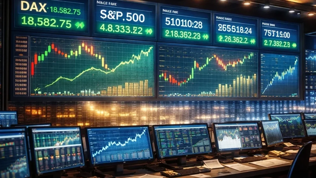 Decline Continues in Global Stock Markets