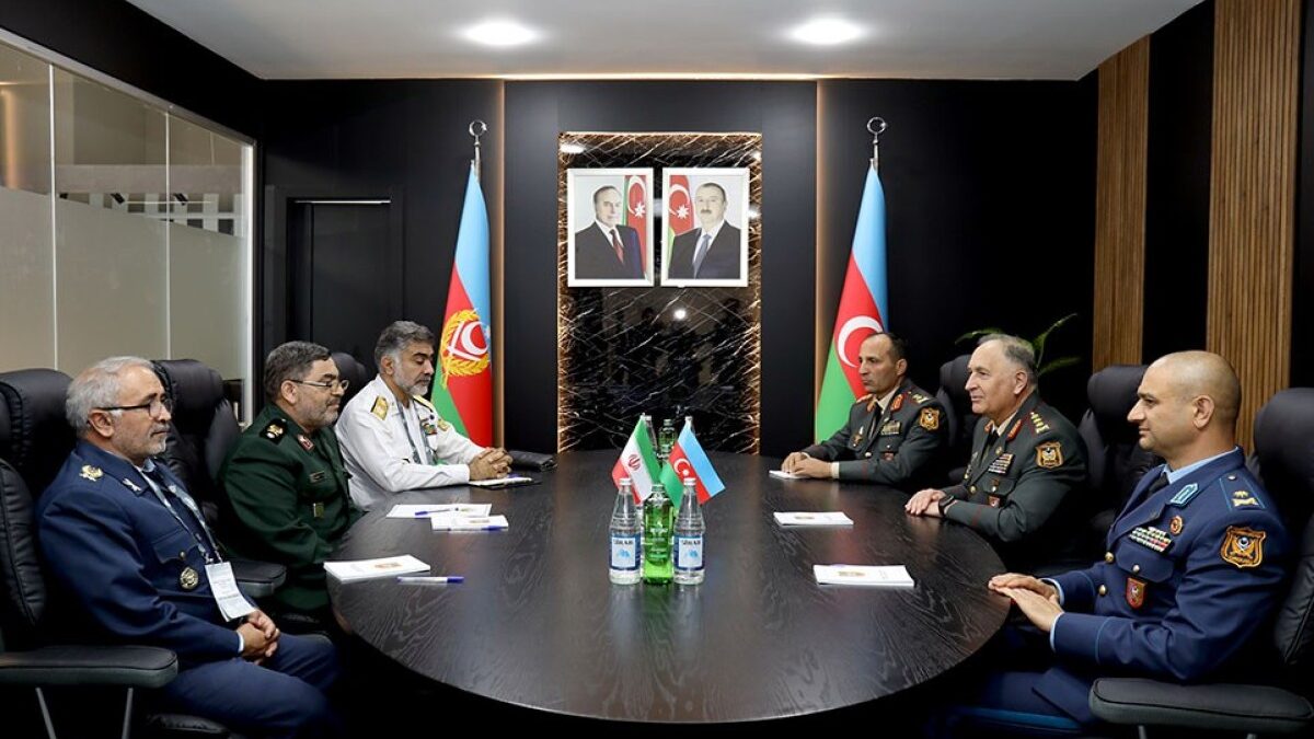 Military relations between Azerbaijan and Iran discussed