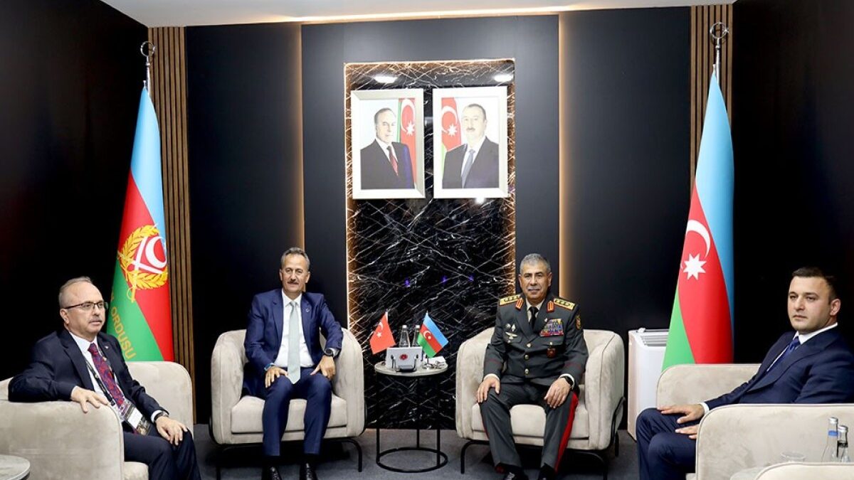 Agreements Signed on Cooperation Between Azerbaijan MOD and Turkish Defense Industry Companies