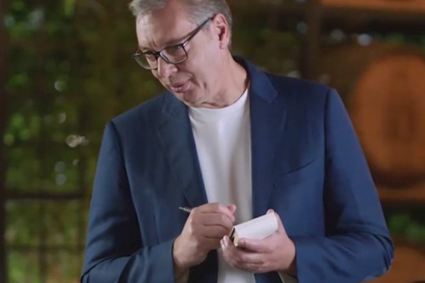 Vucic, who resigned from the presidency, became a “waiter”
