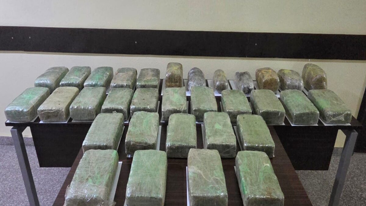 Large quantity of narcotic drugs smuggled from Iran to Azerbaijan intercepted