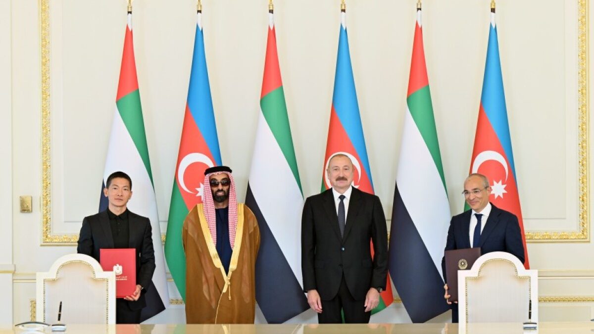 Documents signed between Azerbaijan and the UAE