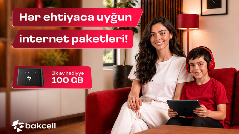 Buy a Wi-Fi modem from Bakcell and get your first subscription for free