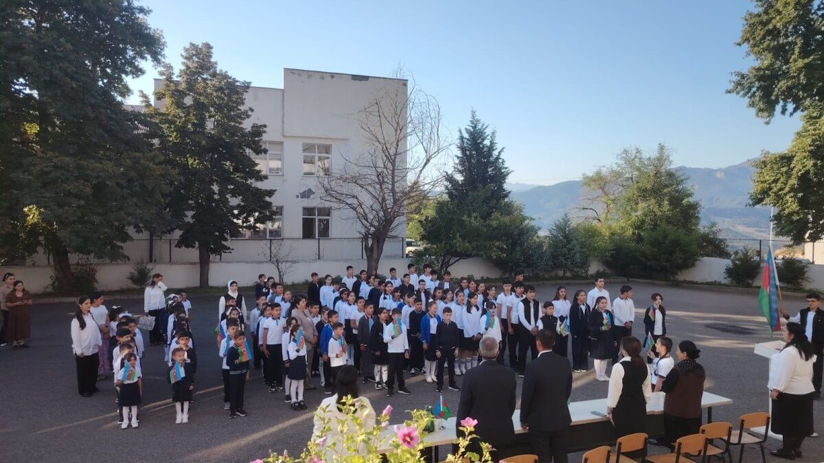 A new academic year has begun in Tezebine village of Khojaly after 34 years
