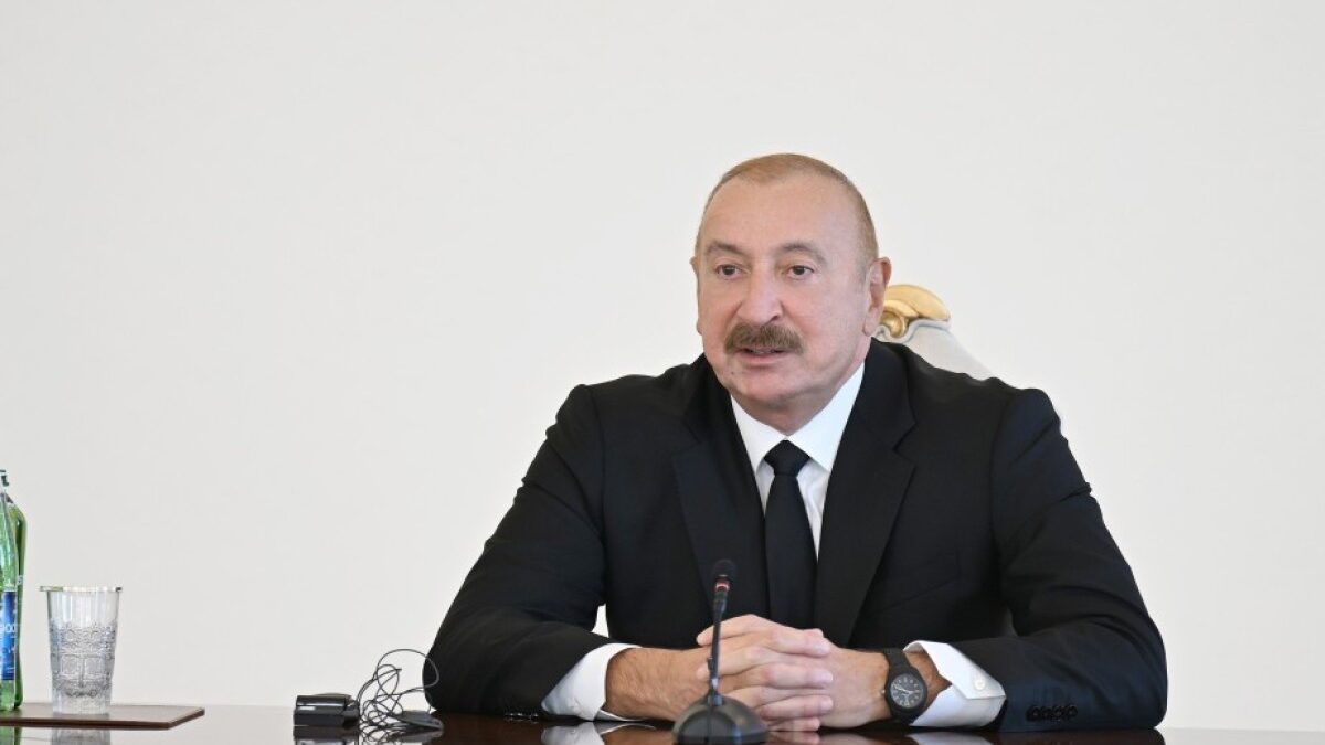 President of Azerbaijan: We do not bow before anyone and we will not
