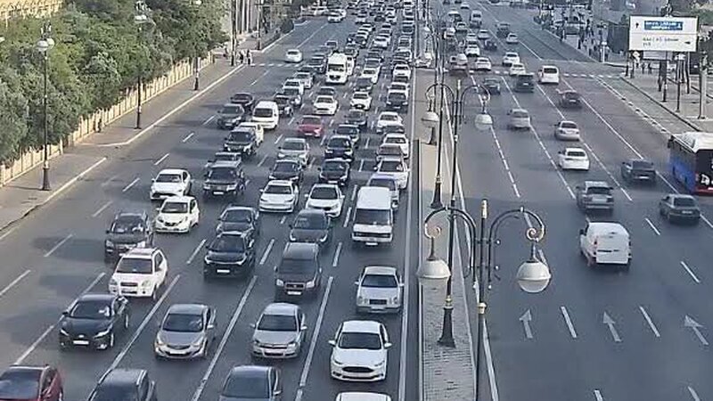 Traffic congestion on these roads in Baku – LIST