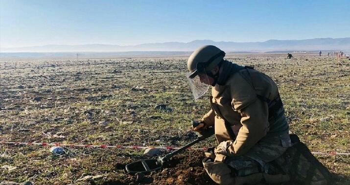 Approximately 300,000 hectares of liberated territories have been cleared of mines so far