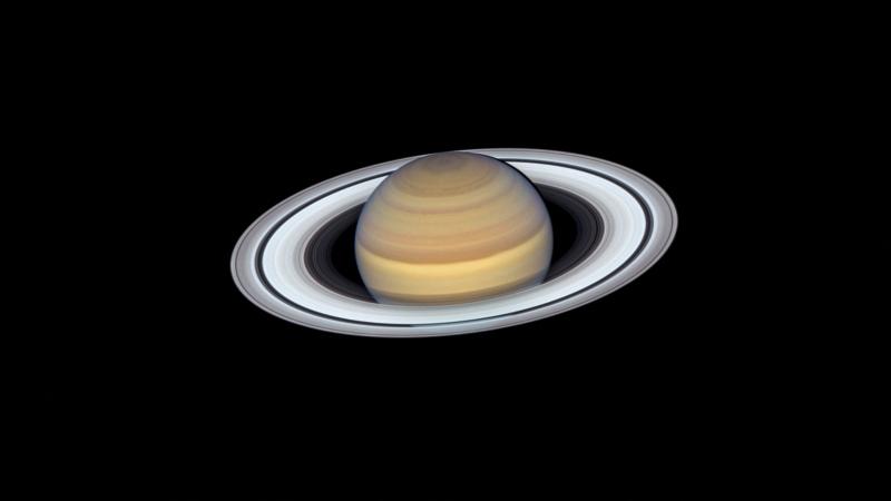 A giant 10-sided atmospheric wave discovered at Saturn’s south pole