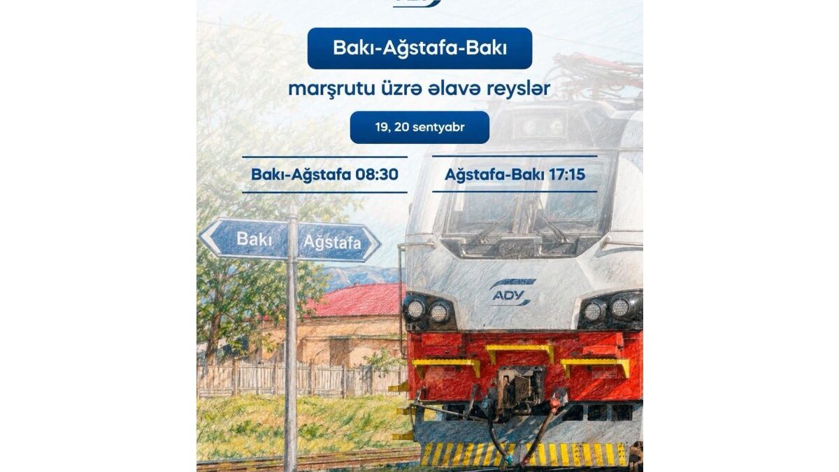Additional trips to be organized on the Baku-Aghstafa-Baku route