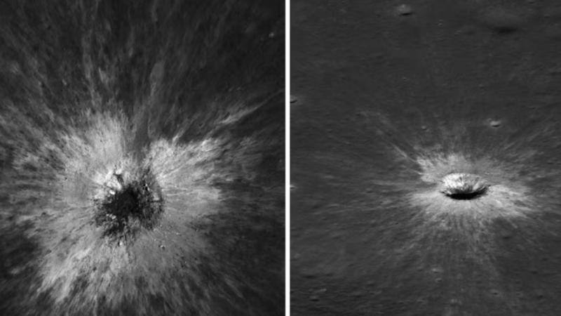 NASA spacecraft discovers giant new crater on the Moon