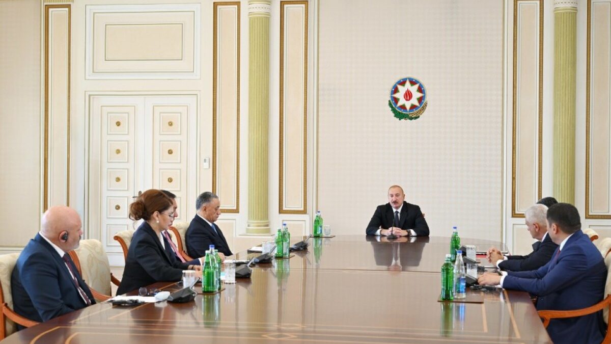 President Ilham Aliyev received the heads of security of the OTS member countries