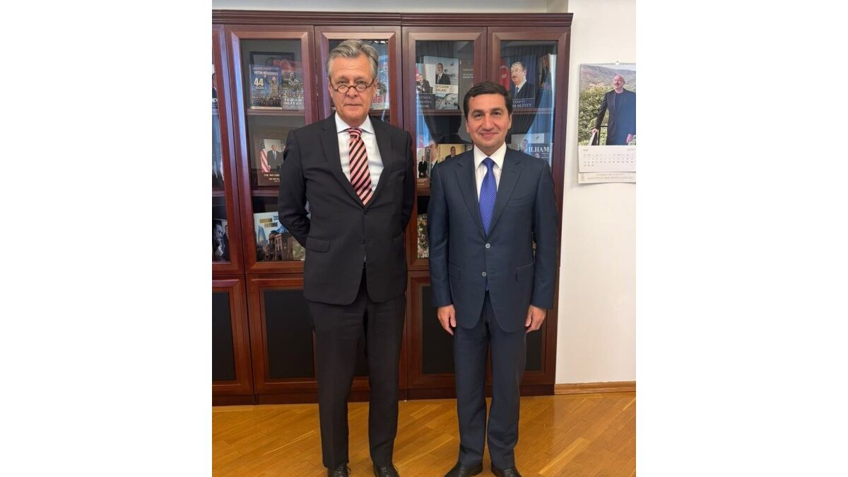 Hikmet Hajiyev discussed bilateral relations with the German ambassador