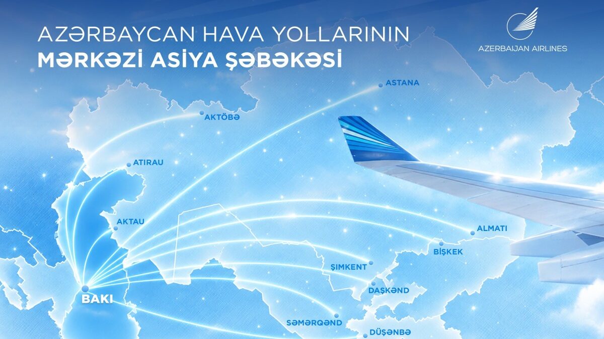 AZAL expands its flight network in Central Asia