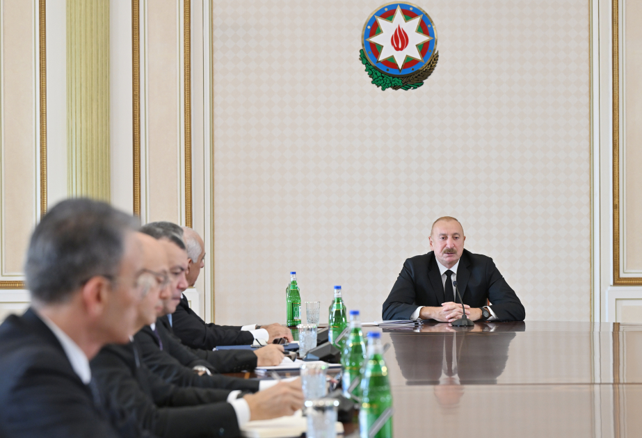 Ilham Aliyev: Reserve generation capacities are large
