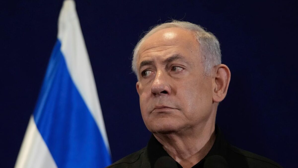 Netanyahu visited soldiers in Gaza
