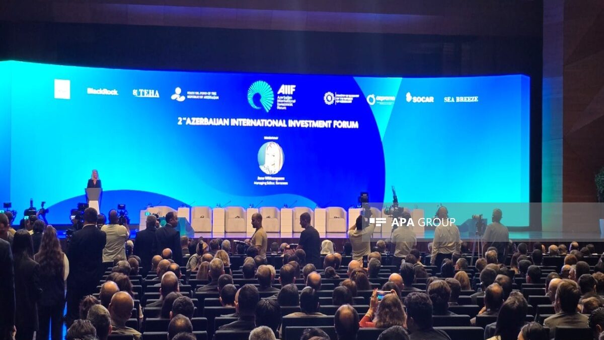 The Second Azerbaijan International Investment Forum has started in Baku