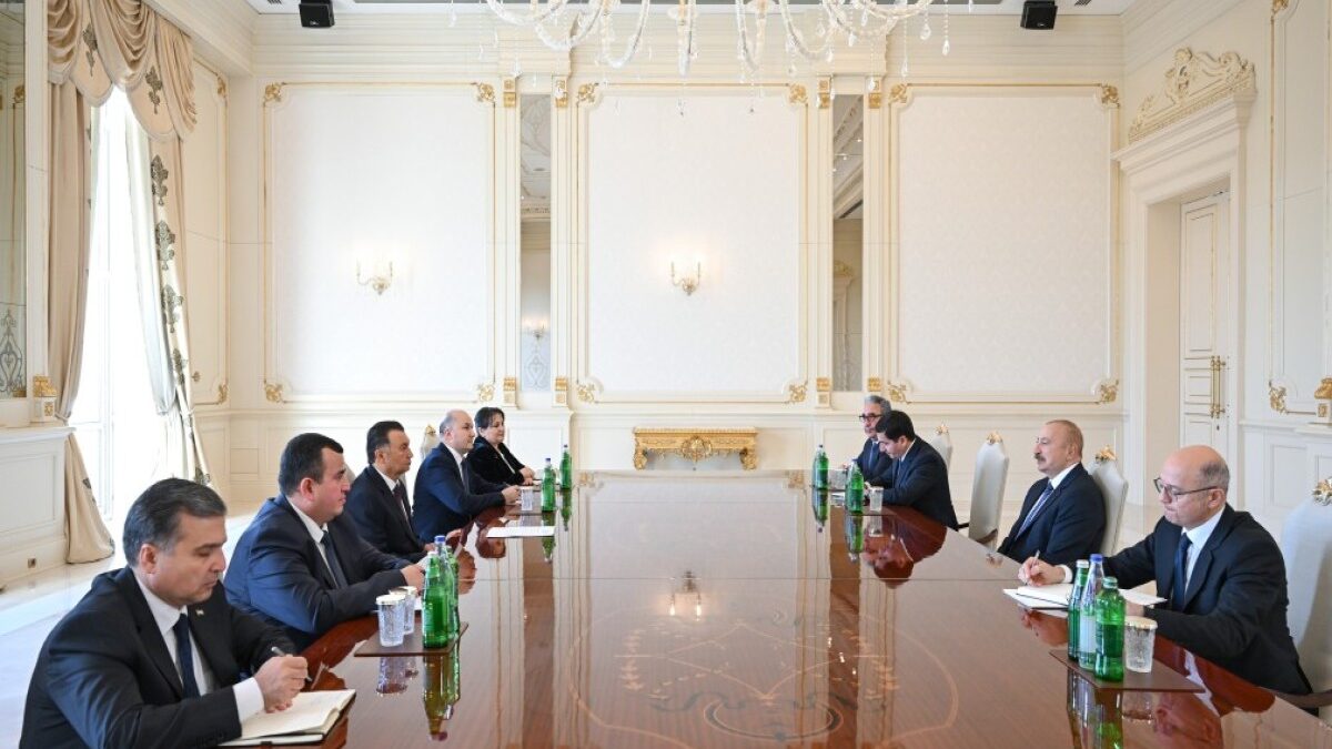 President Ilham Aliyev received the Prime Minister of Tajikistan