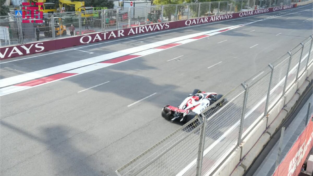 The first main race of Formula 2 has started