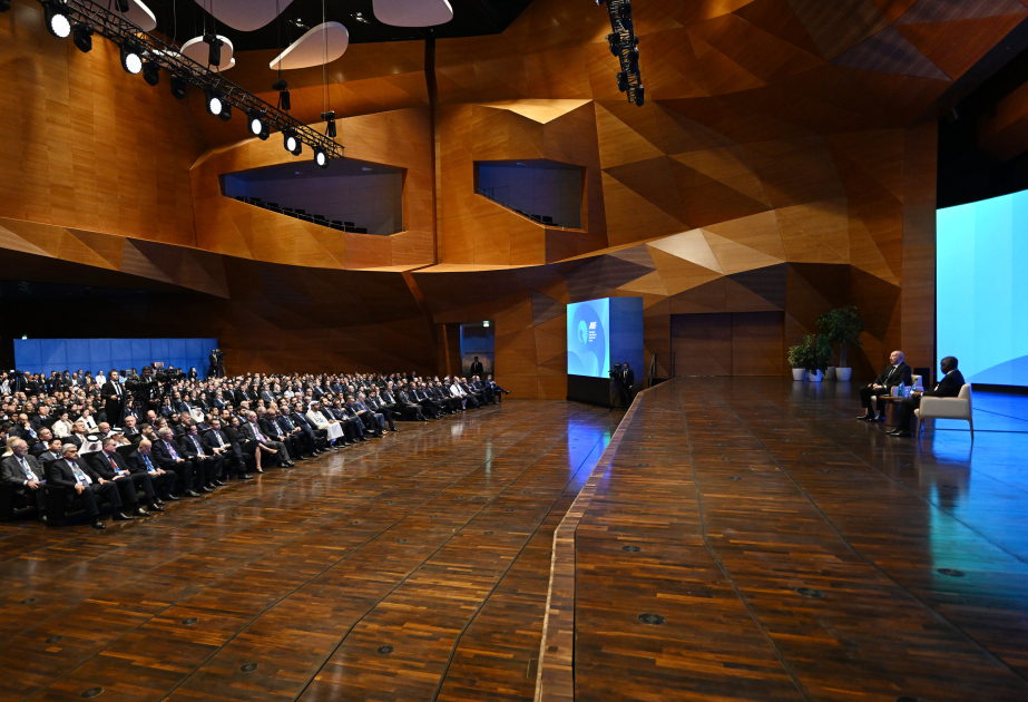President: Azerbaijan is one of the few countries that is an active participant in the East-West and North-South corridors