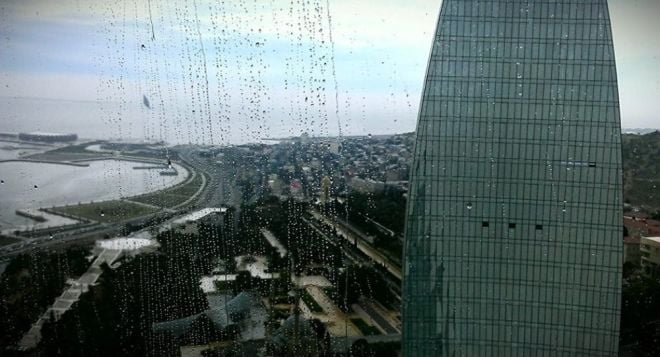 It will rain in Baku tomorrow