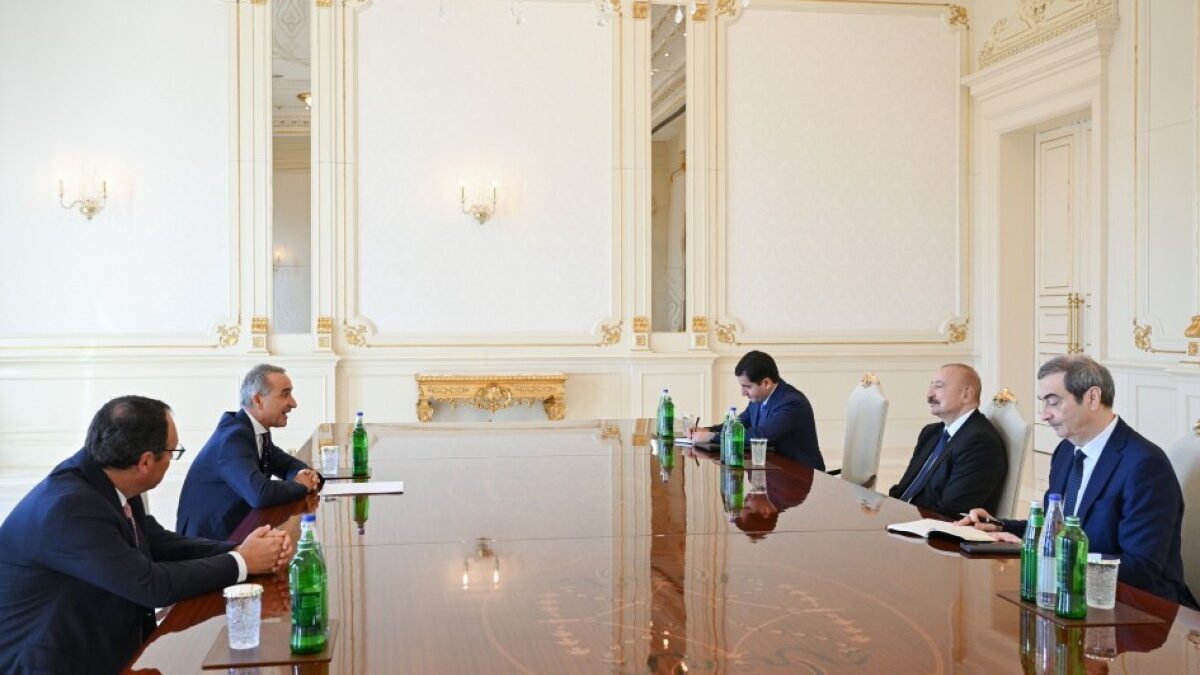 President Ilham Aliyev received the President of the OSCE Parliamentary Assembly