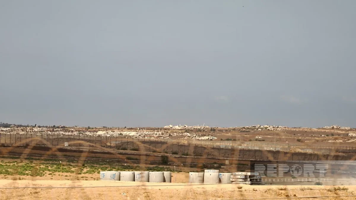Azerbaijani journalists visited the site of the October 7 tragedy in Israel