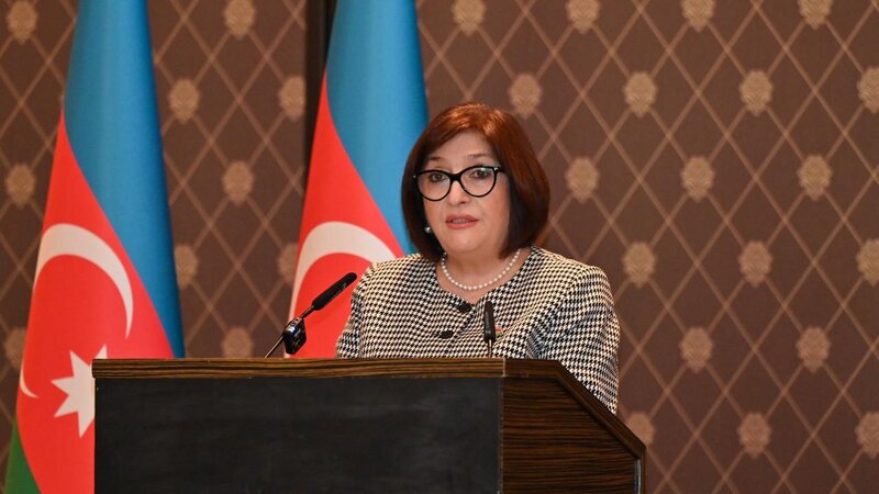 Sahiba Gafarova spoke at a meeting with representatives of the diplomatic corps in Geneva