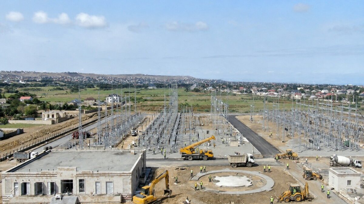 A new power center is being built for Baku’s growing energy demand