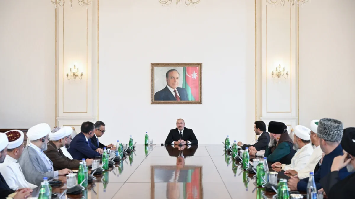 A video regarding the President’s reception of international conference participants has been shared on his social media accounts