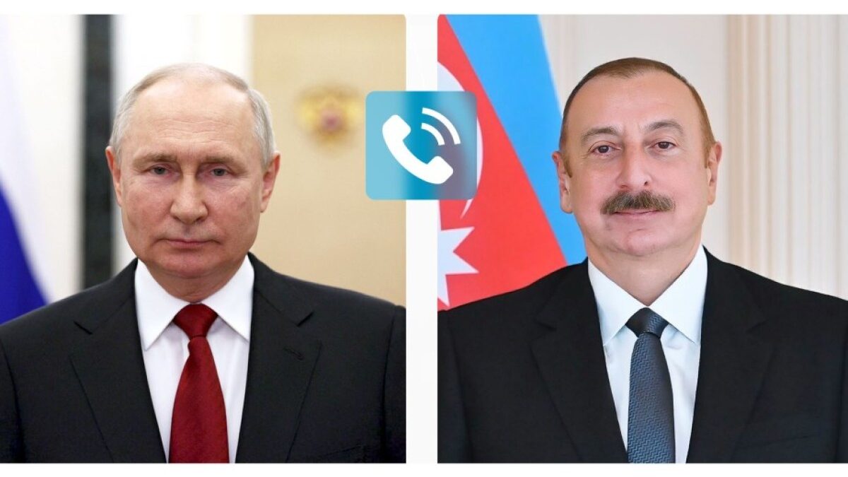 Vladimir Putin called the President of Azerbaijan